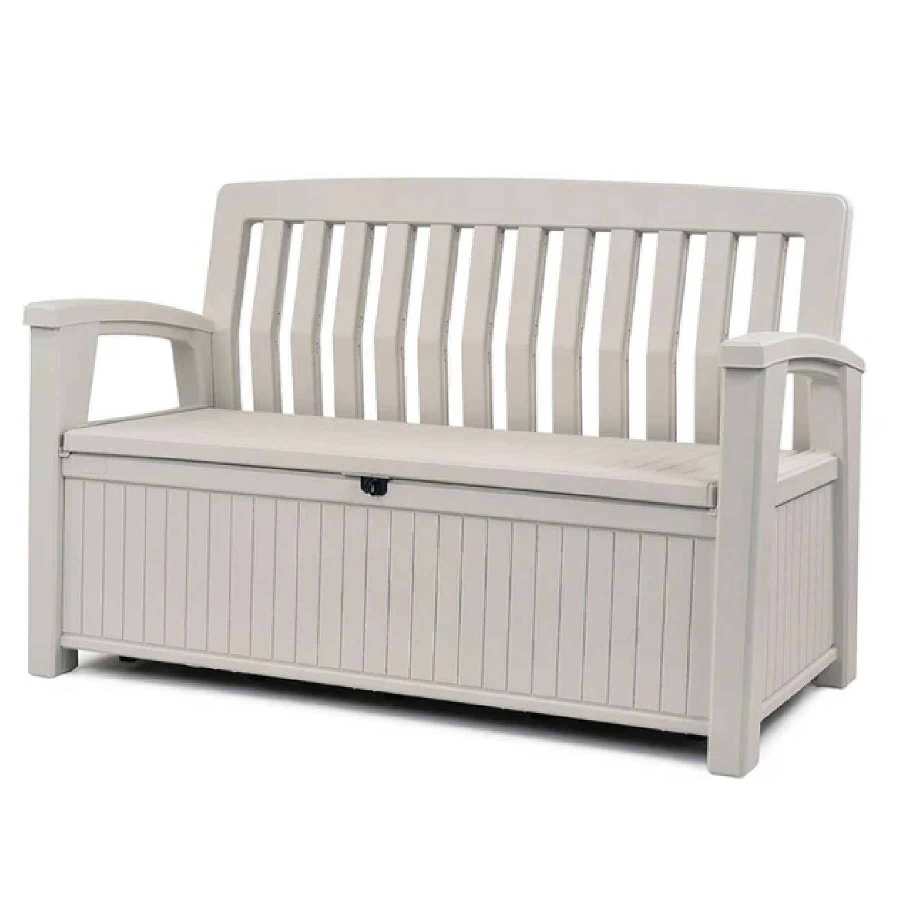 Keter Patio Outdoor Storage Bench WHITE